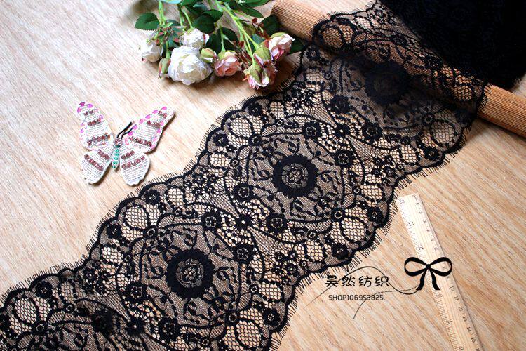 Width 21 5CM High - quality bilateral lash lace lace fabric DIY clothing children's clothing decoration accessories material