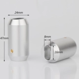 Hifi Discher Wire Semiper One Point Two Sets of Cyclum Aluminum Alloy Sound провода украсить чистый алюминиевый автомобиль звук звук ниток рукав