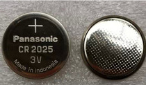 Made in Indonesia Panasonic CR2025 lithium ion button battery Panasonic 3V lithium battery car remote control battery