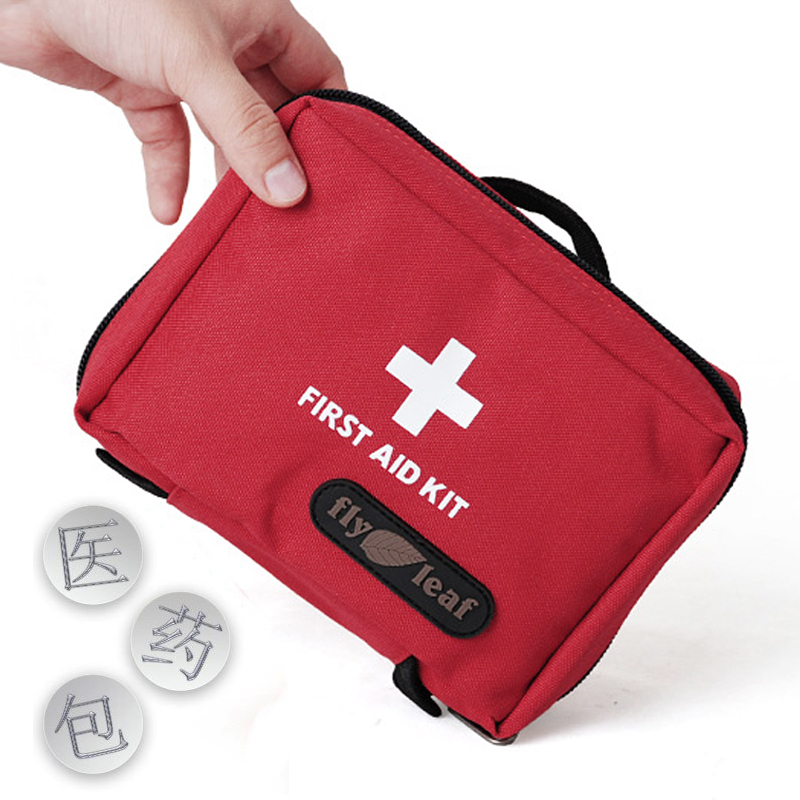 Flyleaf Outdoor First Aid Kit Camping Survival Kit Travel Storage Medicine Bag Portable Medicine Organizer