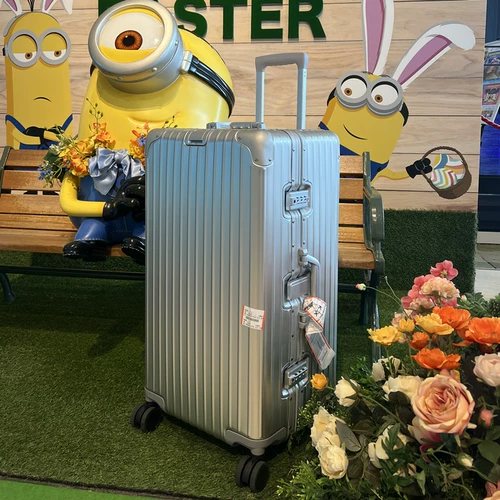 Вместительный и большой металлический спортивный чемодан подходит для мужчин и женщин, сумка, алюминиево-магниевый сплав, увеличенная толщина, 32 дюймов