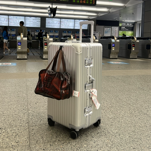 Вместительный и большой металлический спортивный чемодан подходит для мужчин и женщин, сумка, алюминиево-магниевый сплав, увеличенная толщина, 32 дюймов