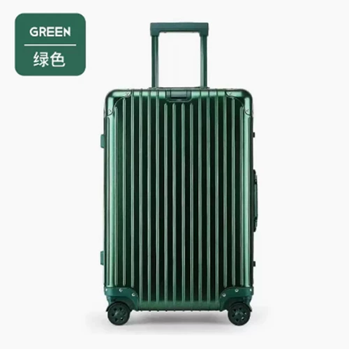 Цельнометаллический чемодан, металлическая коробка подходит для мужчин и женщин, сумка, алюминиево-магниевый сплав