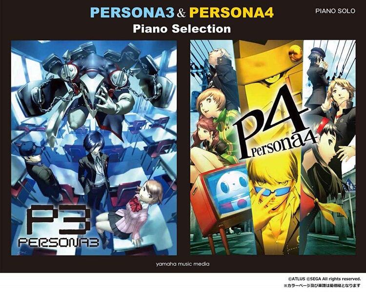 Japanese Version of Persona 3&4 P3&4 Piano Solo Collection Official Sheet Music Selection Japanese Version of Persona 3&4 P3&4 Piano Solo Collection Official Sheet Music Selection