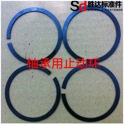 GB305 Rolling bearing with stop ring shaft card type C buckle ring flat ring steel wire retainer M30~M85