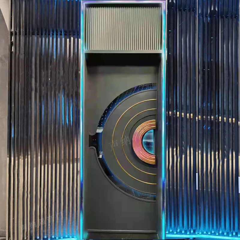 Bar door ktv Professional flat open soundproof door Stainless Steel Room Door Bag room Custom Foot Bath Fireproof