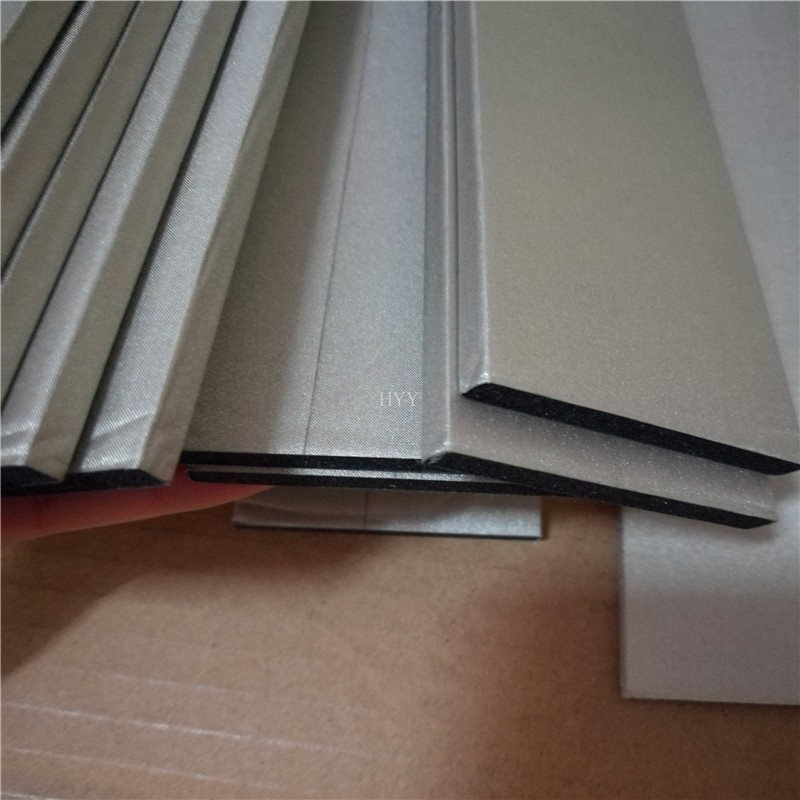 Mobile phone screen concealed foam strip conductive sea cotton shielded black conductive foam electromagnetic shielded sea cotton strip conductive rubberized fabric