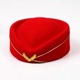 Stewardess Hat Студенческая военная барабанная команда Hat Band Cay Performance Performance Cap