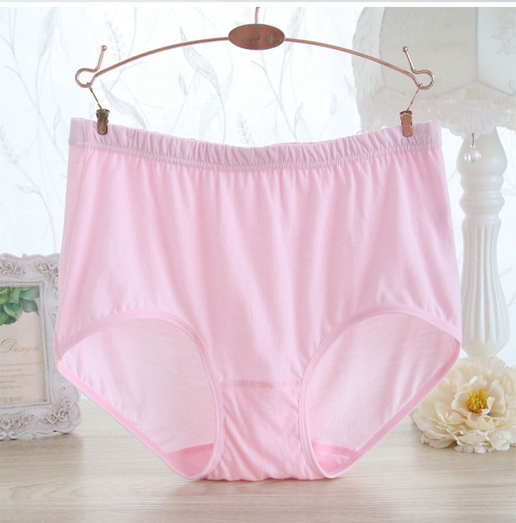 Đồ lót AB chính hãng cotton cỡ lớn eo cao thả lỏng trung niên và thoải mái cotton nữ boxer quần short nữ L612 do lot nu
