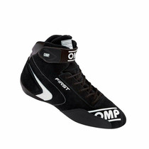 Genuine Leather OMP Racing Shoes FIRST Car FIA Certified Fireproof Karting Cycling Motorcycle Leisure Sports Men and Women