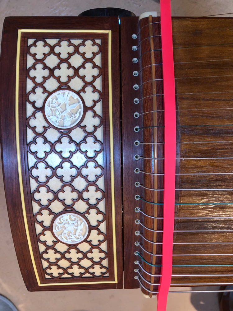 Guzheng special silicone gel mute sound and stop sound bar weak tone with piano without disturbing the weak sound