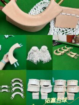 Billiard table special leather mouth galvanized mouth copper mouth pure cotton encrypted mesh bag