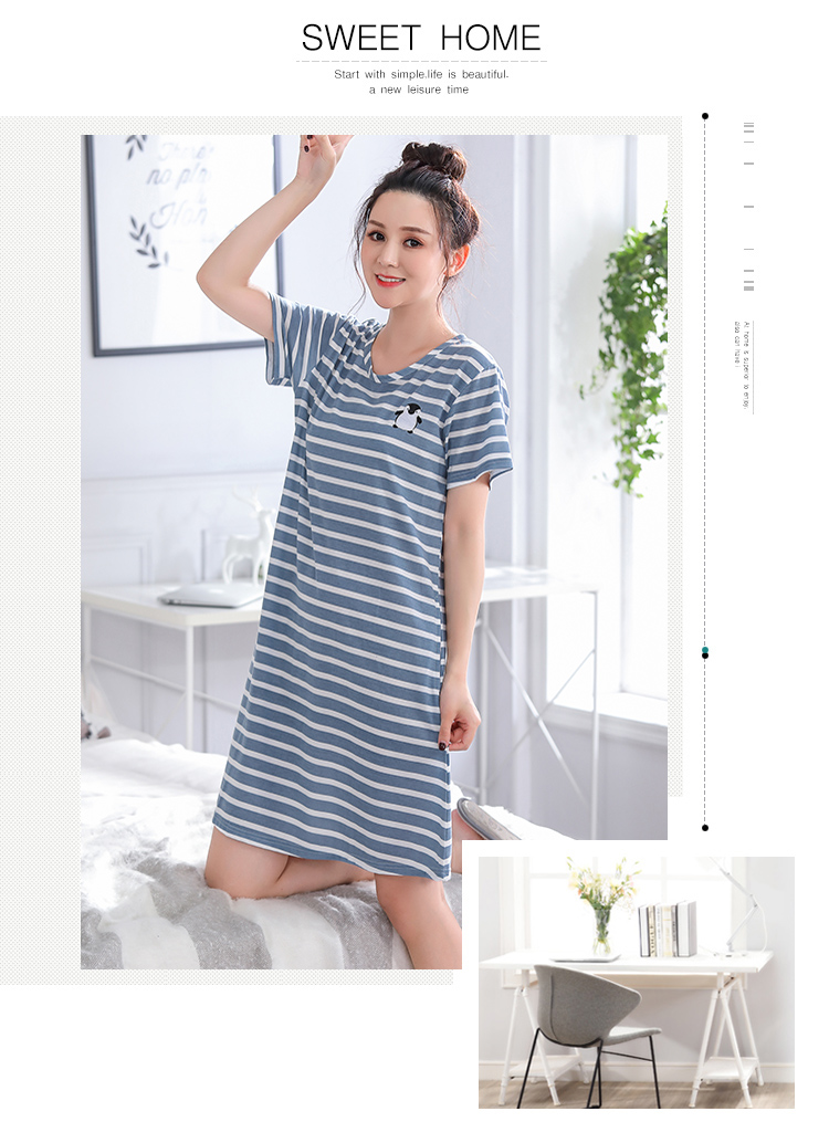 Mùa hè Phụ nữ Hàn Quốc thắt lưng áo ngực không mặc áo ngực không mặc áo ngủ S XL có miếng đệm ngực bên ngoài mặc đồ cotton tại nhà váy ngủ lụa tơ tằm