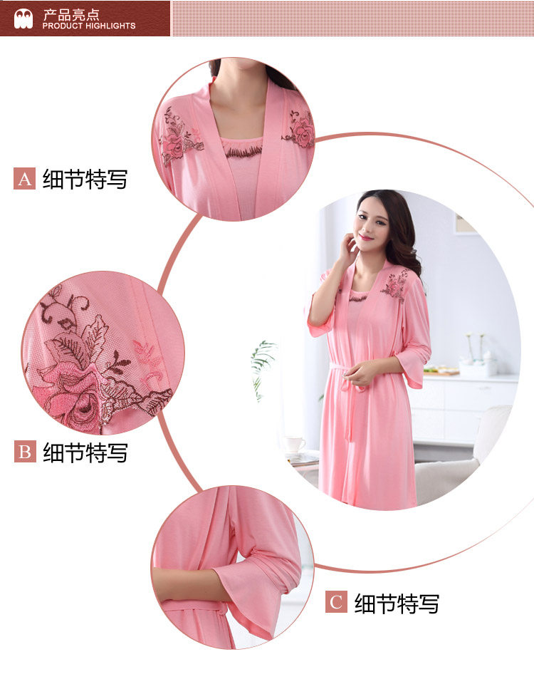 Peignoir jeunesse Petite robe florale - Ref 596115 Image 10