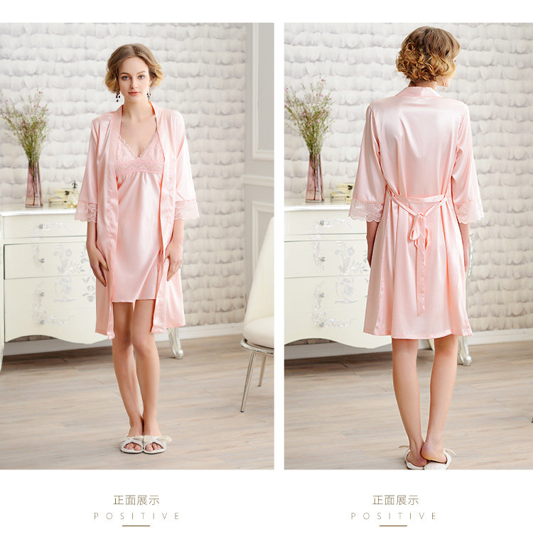 Peignoir jeunesse Silk deux pièces - Ref 595130 Image 28