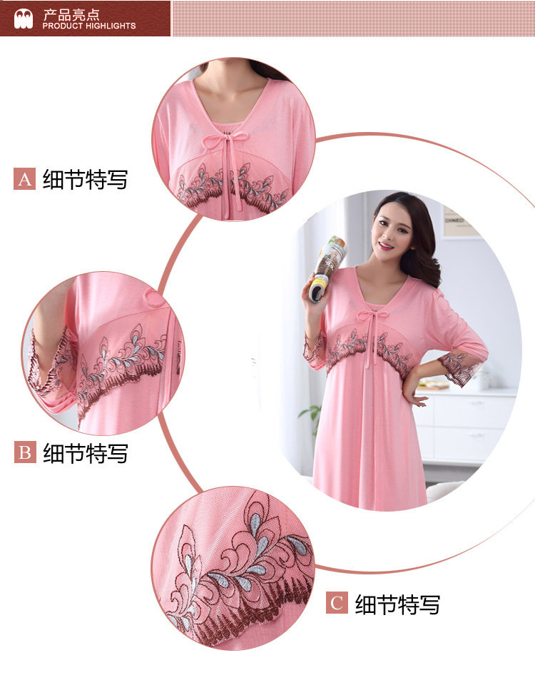 Peignoir jeunesse Petite robe florale - Ref 596115 Image 22