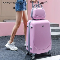 Hành lý phổ biến bánh xe đẩy trường hợp vali du lịch Hàn Quốc hộp mật khẩu nội trú hộp nam và nữ sinh viên 20/22/24 inch vali du lịch