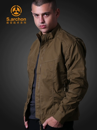 Мужская осенняя дорожная куртка, водонепроницаемый дышащий износостойкий тонкий тактический альпинистский плащ