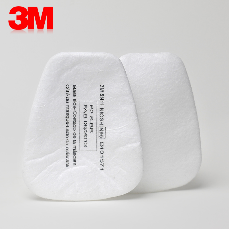 3M5N11 dust filter cotton filter cotton particulate filter cotton 501 filter cotton cover gas mask 6200 filter cotton Tan