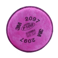 3M 2097 P100 CAR Tail Gas Organic Ware Flavor Flaving Filter Filtert