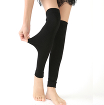 Summer cotton leggings women warm old cold legs knee pads cold legs extended calf socks mens air conditioning room thin