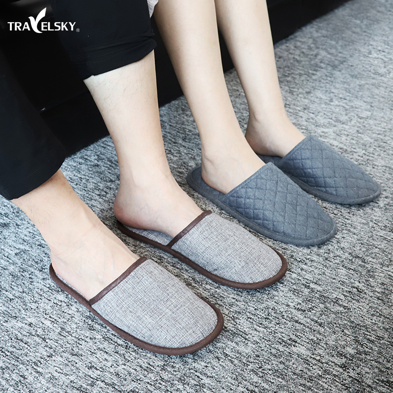 Travel portable folding slippers For women and men on business hotel slippers Cool slippers Summer home slippers Guest drag