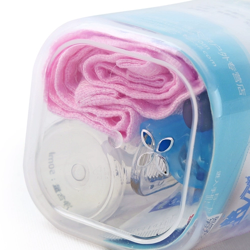 Портативный комплект для путешествий, зубная паста, зубная щетка, полотенце, коробка для хранения