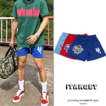 LA American However Kneecap Summer Sports Shorts Men High Street 40% Pants Wins Wind Loose Casual Breathable Basketball Pants