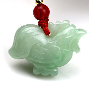 Jadeite a goods belong to chicken. jade pendant belongs to the zodiac of chicken.