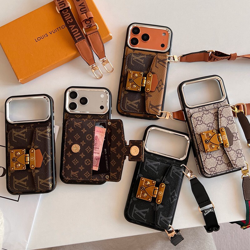 Trendy Gucci Lock Buckle Crossbody Case, Popular on Social Media, Suitable for iPhone 17 Pro Max/16/15/14 Protective Case Trendy Gucci Lock Buckle Crossbody Case, Popular on Social Media, Suitable for iPhone 17 Pro Max/16/15/14 Protective Case