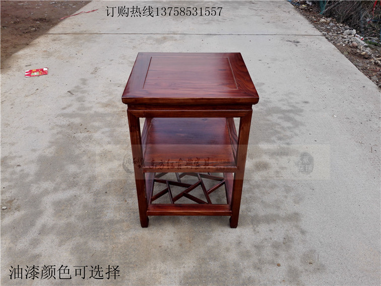 Mahjong gỗ bảng bảng cà phê góc một vài bảng bên nhỏ Dongfanghong Trung Quốc elm giả đơn giản của giao dịch đồ nội thất cổ điển Minh và nhà Thanh - Bàn trà mẫu bàn trà đẹp