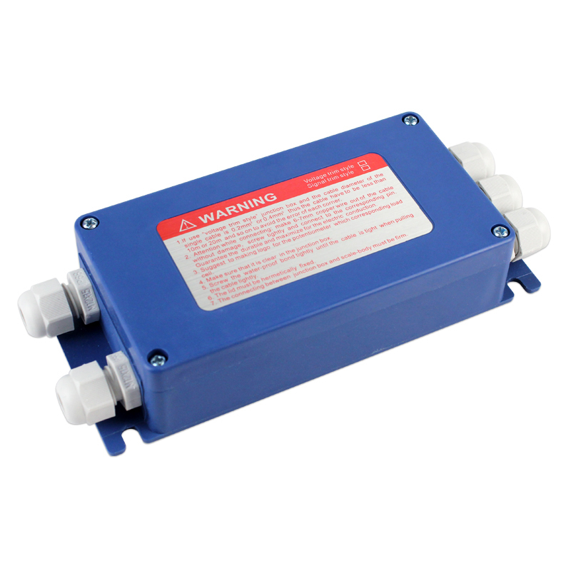Electronic scale electronic ground pound sensor junction box Five-wire four-wire plastic junction box stainless steel junction box