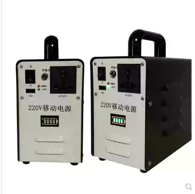 Qifan large capacity outdoor 220V mobile power supply high power portable home camping stalls nail machine battery