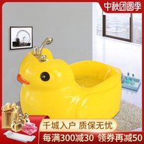 Shang Leishi childrens massage bathtub intelligent constant temperature heating acrylic bath tub infant swimming pool equipment