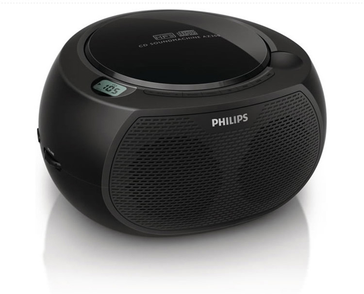 Philips/飞利浦 AZ380/93CD播放机胎教机面包机便携收音机U盘MP3