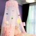 Trần của trẻ em muỗi net công chúa mái vòm muỗi net tòa án giường 幔 1.2 1,5 1,8 m giường sinh viên giường đơn rèm gỗ phòng ngủ Bed Skirts & Valances