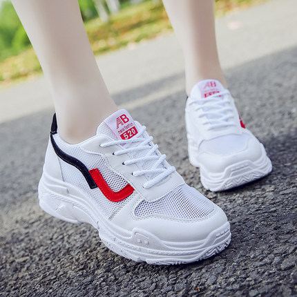 老爹鞋女夏季透气运动鞋2018新款百搭韩版学