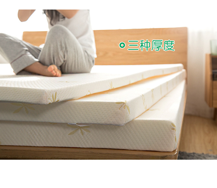 Bali Chunga cứng cao mật độ bọt nệm ký túc xá Single Double giường 1.2 / 1.5 / 1.8m - Nệm đệm 1m2