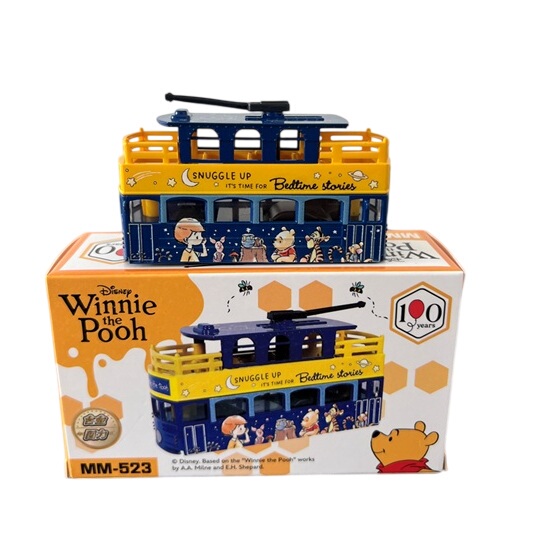 New Sun Hing Winnie the Pooh 100Th Anniversary Double-Decker Bus Train Ice Cream Truck Taxi New Sun Hing Winnie the Pooh 100Th Anniversary Double-Decker Bus Train Ice Cream Truck Taxi