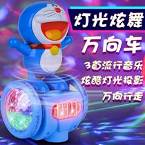 Shaking toys Singing walking rotating lights Childrens balance car 1-2-4 years old boys and girls childrens toys