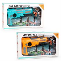 Catapult plane gun can burst childrens toy gun Bubble plane air duel Boy toy gun Baby toy