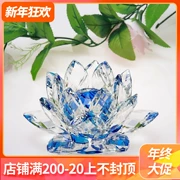 Crystal Lotus Điện thoại Di động Trang sức Kính Kính Trang trí Nội thất Xe Trang trí Nội thất Sinh nhật Quà tặng Phật giáo