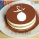 10 inch Giáng sinh bánh tiramisu Mousse Trang trí Bột rây Tấm sô cô la Kem chữ Kem trang trí Khuôn - Tự làm khuôn nướng