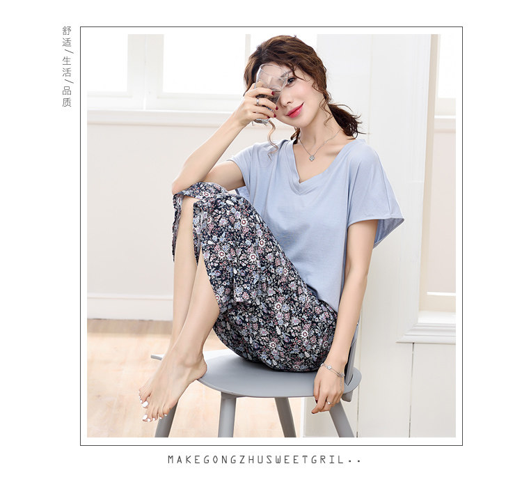 Pyjama pour femme      en Coton à manches - Ref 2994467 Image 173