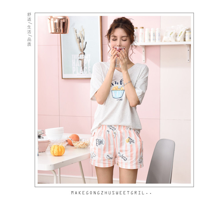 Pyjama pour femme      en Coton à manches - Ref 2994467 Image 121