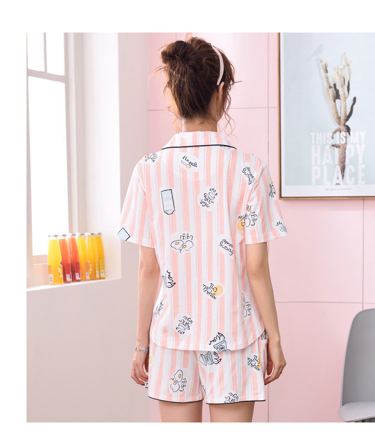 Pyjama pour femme      en Coton à manches - Ref 2994467 Image 94