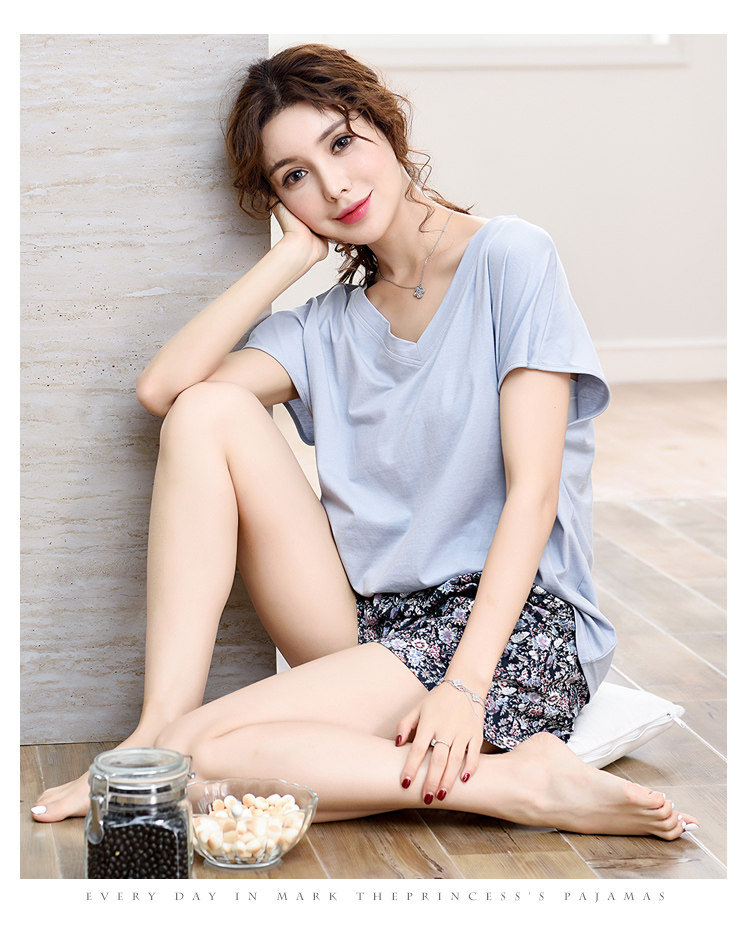 Pyjama pour femme      en Coton à manches - Ref 2994467 Image 85