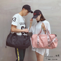 Japan gp dry and wet separation fitness bag womens portable swimsuit waterproof storage bag sports bag hand luggage bag