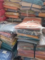 Multi-color pure cotton brushed quilt cover large size 220*240 multiple colors shipped randomly