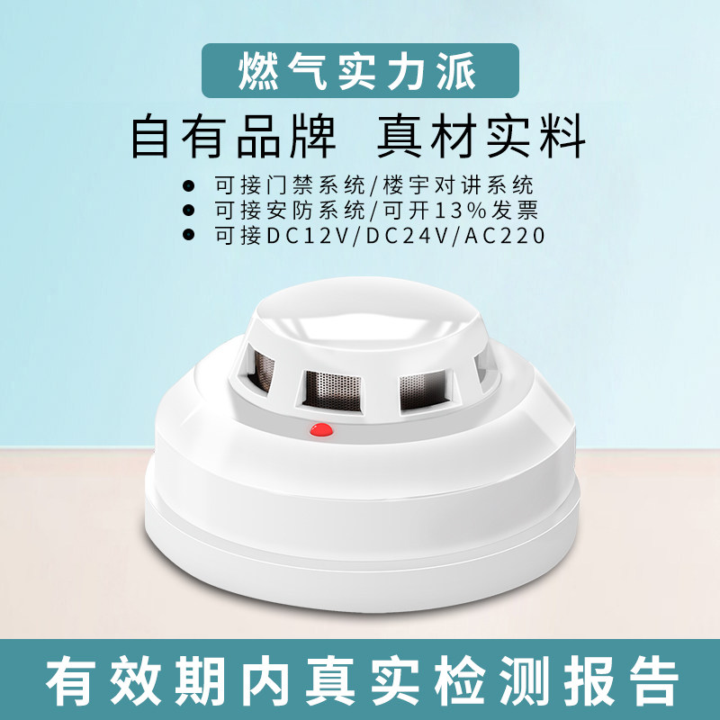 12V24V networked wired gas siren combustible gas detector gas gas leak alarm